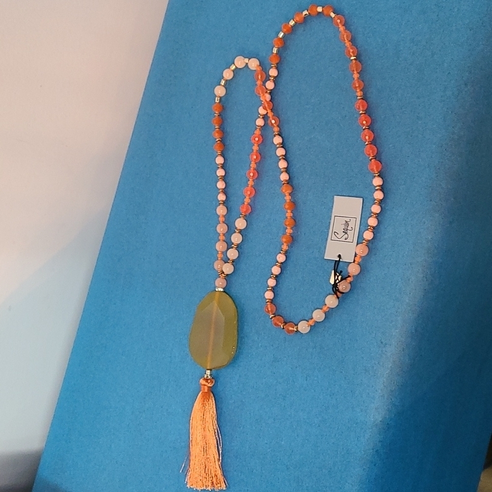 NWT Sequin Fashion Costume Necklace - Picture 6 of 10
